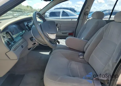 2000 Ford Crown Victoria Lx from USA, damaged, VIN 2FAFP74W0YX125516